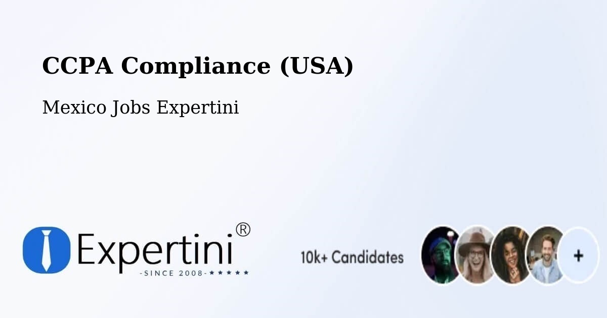 CCPA Privacy Rights & Compliance Notice – Multé - Mexico Jobs Expertini