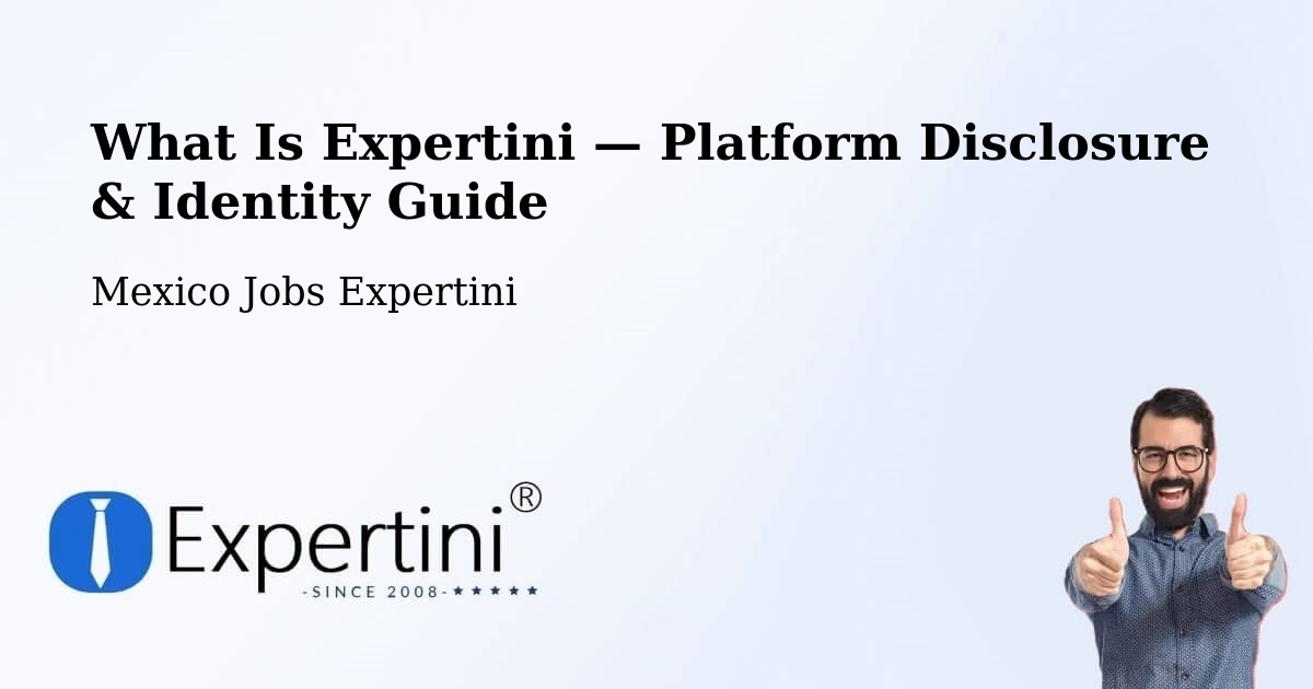 What Is Expertini — Platform Disclosure & Identity Guide – Multé